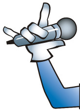 cartoon microphone